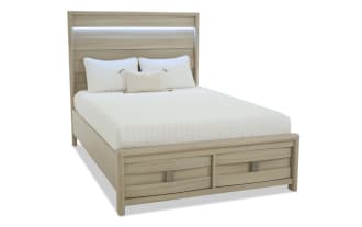Echo King Natural Storage Platform Bed