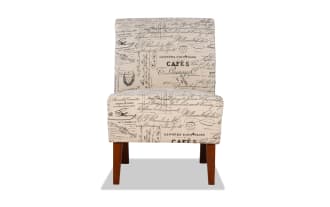 Words Lily Linen Chair