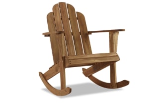 Joan Brown Soild Wood Outdoor Adirondack Rocker Chair