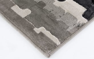 Chantel 5' x 8' Gray Abstract Rug