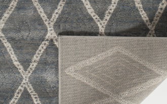 Chloe 5' x 8' Gray Geometric Rug