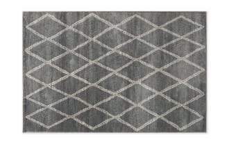 Chloe 5' x 8' Gray Geometric Rug
