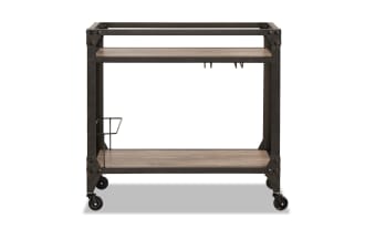 Kelly Black Bar Cart