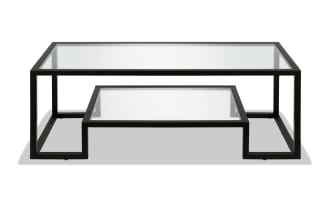 Hurley Blackened Bronze Coffee Table