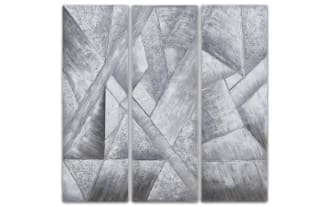 100% Handpainted Angles Abstract Art Canvas