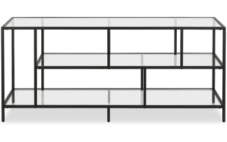 Prest 55'' Blackened Bronze TV Stand