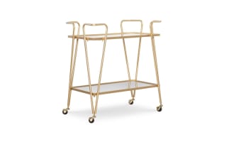 Beau Gold Bar Cart