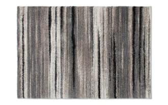 Bay 5' x 7' Gray Abstract Rug