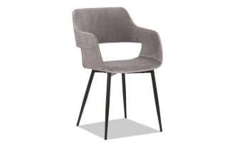 Arya Panel Back Upholstered Dining Chair