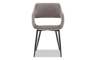 Arya Panel Back Upholstered Dining Chair