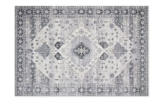 Lyudmila 3' x 8' Gray Oriental Runner