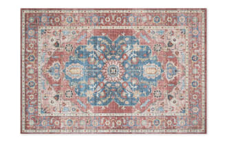 Matty 3' x 8' Red Traditional Runner