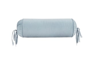 Elm Blue Quilted Bolster Pillow