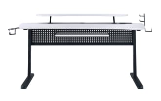 Klum White Gaming Desk