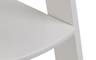 Rico 63.2'' White 5 Shelf Corner Bookcase