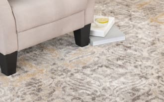 Morall 5' x 7' Gray Ikat Rug