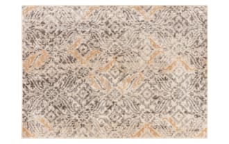 Morall 5' x 7' Gray Ikat Rug