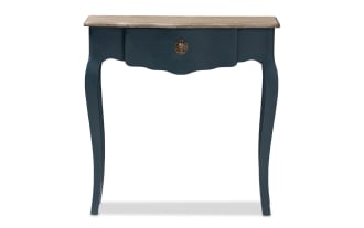 Marian Blue & Gray Console Table