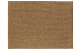 Saba 5' x 8' Brown Solid Indoor/Outdoor Rug