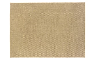 Saba 8' x 10' Buckwheat Solid Indoor/Outdoor Rug