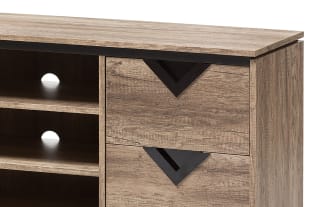 Cabot 55.5'' Light Brown Storage TV Stand