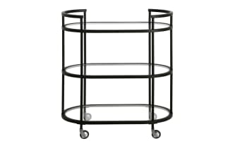 Alice Black Bar Cart