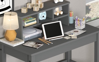 Clover Gray Desk