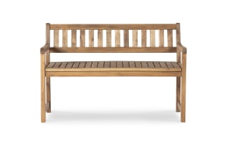 Walton Brown Teak Outdoor Bench