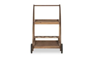 Walton Brown Outdoor Bar Cart