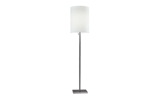 Calion 60.5'' Brushed Steel Floor Lamp