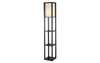 Alcona 72'' Black Floor Lamp