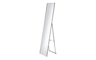 Bethany Brushed Steel Floor Mirror