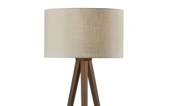 Milana 60.3'' Walnut Floor Lamp