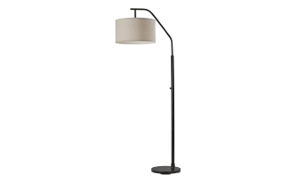 Regina 66'' Black Floor Lamp