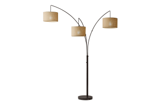 Caronia 84'' Antique Bronze Arc Floor Lamp