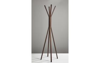 Boyd Walnut Coat Rack