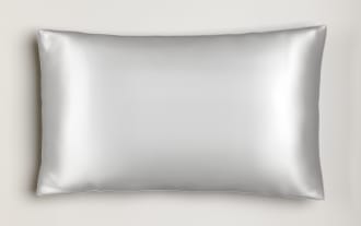 Pure Silk King Silver Pillowcase