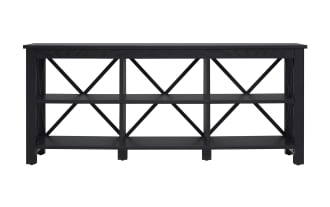 Anastasia 58'' Black TV Stand