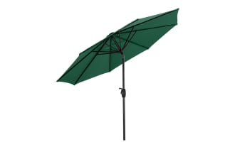 Kiley 9' Green Outdoor Market Umbrella