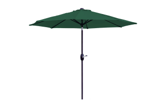 Kiley 9' Green Outdoor Market Umbrella