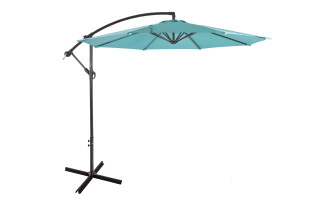 Astin 10' Turquoise Outdoor Cantilever Umbrella