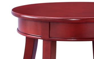 Loudain Red Round Table