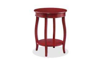 Loudain Red Round Table