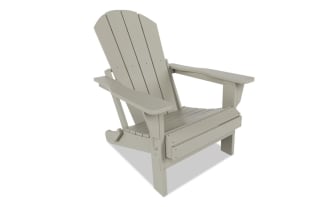 Outdoor Sand Folding Adirondack Chair