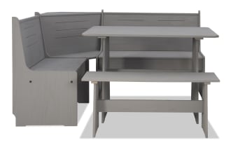 Willa Gray Dining Nook with Bench
