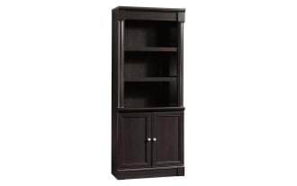 Detlof 71.9'' Black 2 Shelf Bookcase