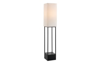 Elash 49'' Black LED Cordless Outdoor Floor Lamp