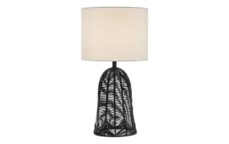 Lulana Black LED Indoor/Outdoor Table Lamp