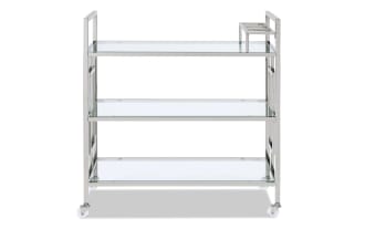 Oakley Silver Bar Cart