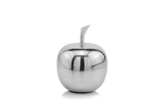 5.5'' Silver Apple Decor